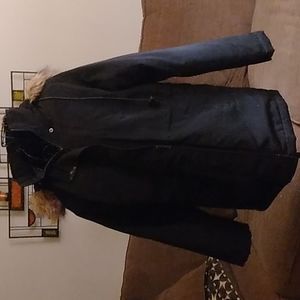 Womens Hooded Winter Parka Coat